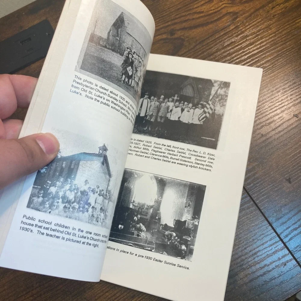 Whiskey Rebellion Revelation Old St Lukes Church History Pittsburgh PA 1996 Book